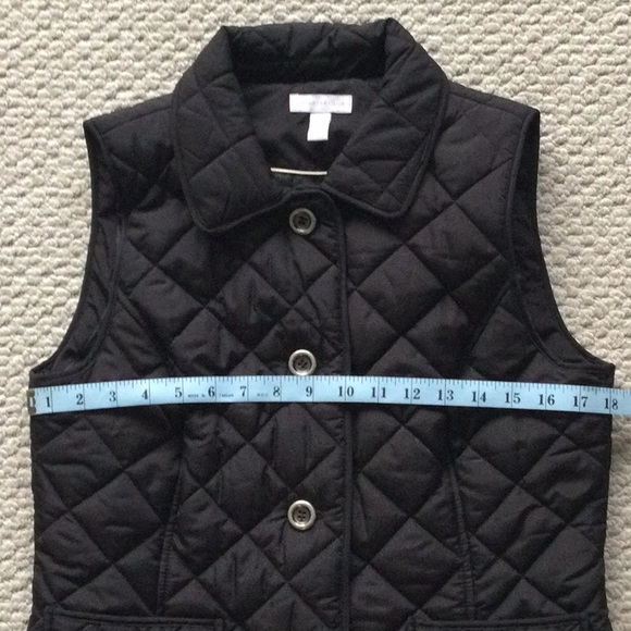 Charter Club quilted vest size S - Picture 3 of 7
